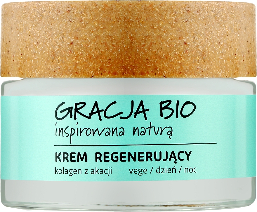 Regenerating Face Cream with Acacia Collagen - Gracja Bio Regenerating Face Cream — photo N1