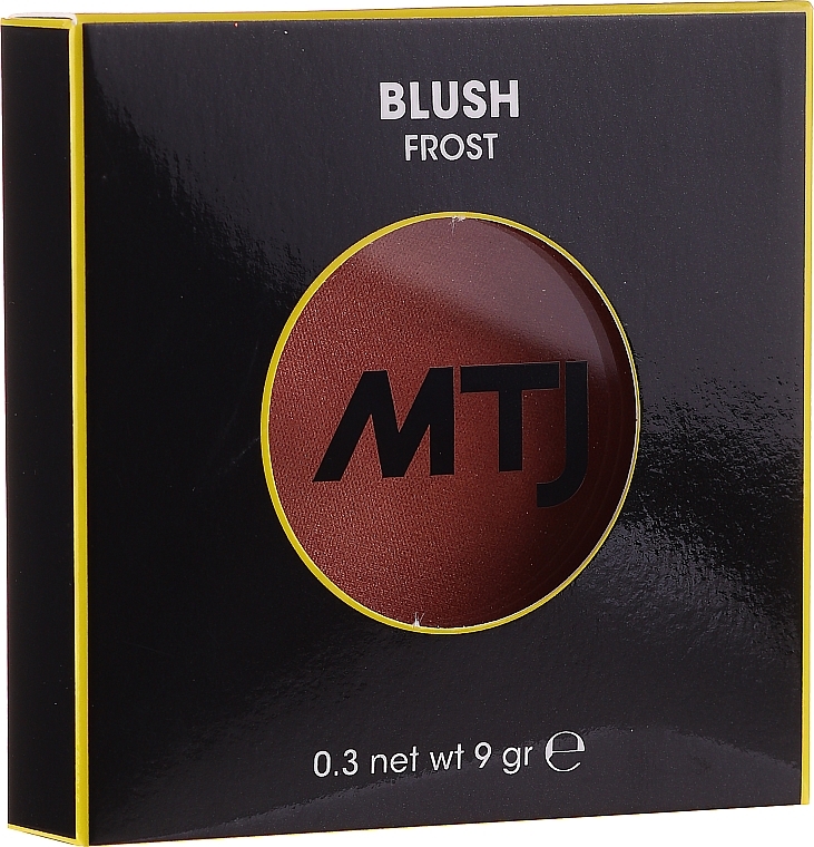 Blush - MTJ Cosmetics Frost Blush — photo N1