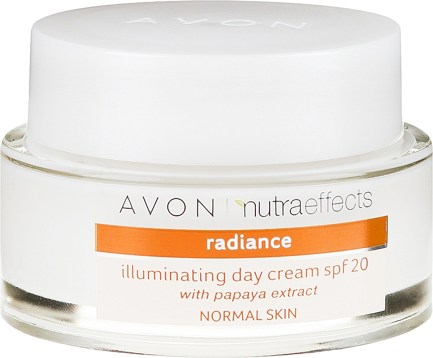 Moisturizing and Brightening Day Cream SPF20 - Avon Nutra Effects Radiance Illuminating Day Cream — photo N2