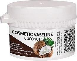 Face Cream - Pasmedic Cosmetic Vaseline Coconut — photo N2