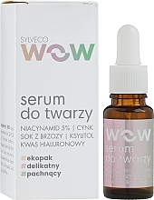 5% Niacinamide Face Serum - Sylveco WOW Serum — photo N2