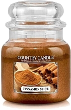 Fragrances, Perfumes, Cosmetics Scented Candle in Jar - Country Candle Cinnamon Spice