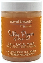 Fragrances, Perfumes, Cosmetics 3-in-1 Face Mask with Argan Oil - Fergio Bellaro Novel Beauty Ultra Power Facial Mask
