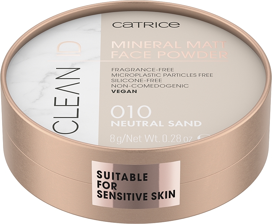 Mineral Matte Powder - Catrice Clean ID Mineral Matt Face Powder — photo N1