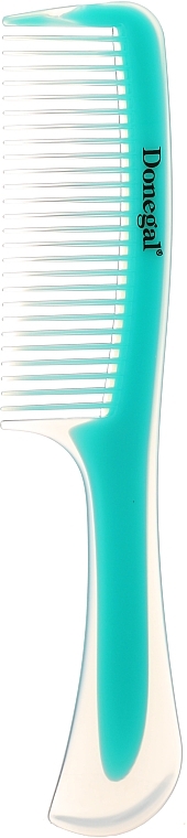 Hair Comb 20,5cm, green - Donegal Hair Comb — photo N1