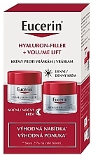 Fragrances, Perfumes, Cosmetics Set - Eucerin Hyaluron Filler + Volume Lift (cr/2x50ml)