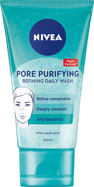 Daily Cleansing Anti-Imperfections Gel-Scrub for Problem Skin - NIVEA Pure Effect Clean Deeper — photo N1