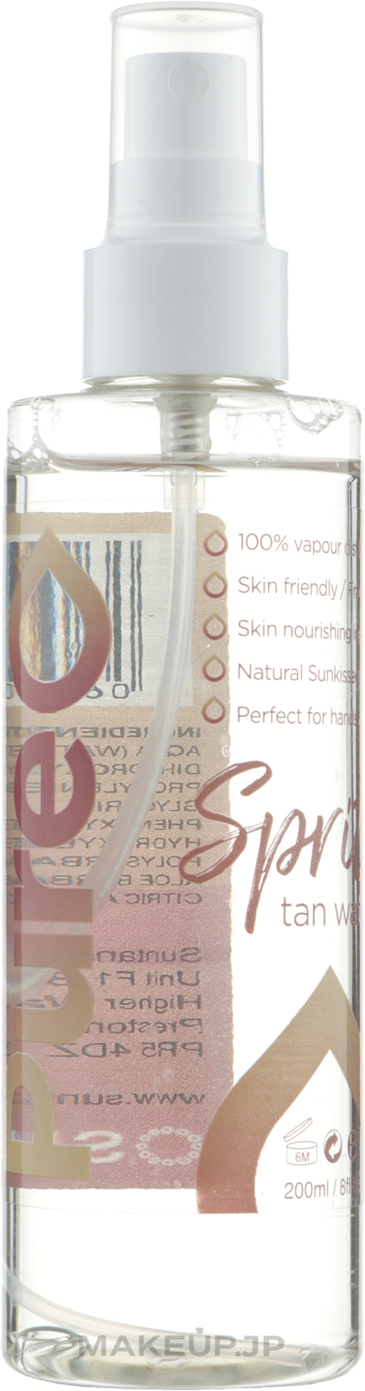 Face & Body Self-Tan - Suntana Pure Spritz Self Tan Water — photo 200 ml