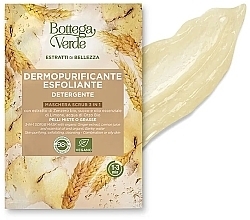 Scrub Mask - Bottega Verde Beauty Extracts Organic Ginger Extract, Lemon Juice Scrub Mask — photo N1