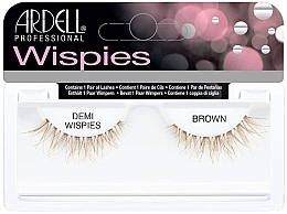 False Lashes - Ardell Invisibands Demi Wispies Brown — photo N1