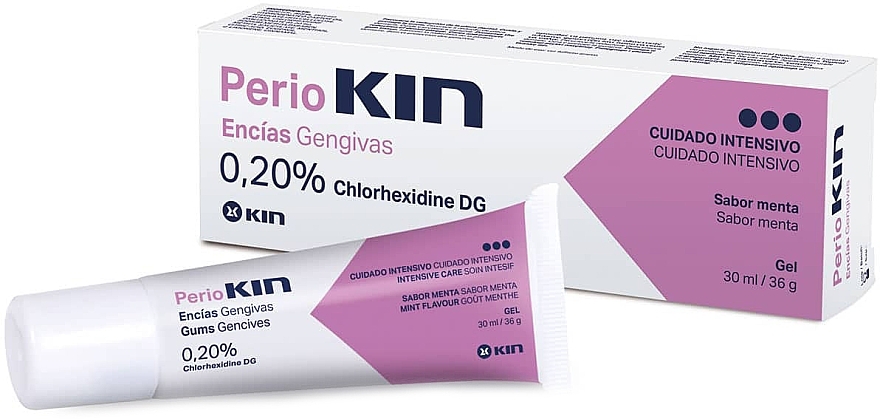 Toothpaste - Kin Kin Periokin Gums Clorhexidine 0.20% Gel — photo N1