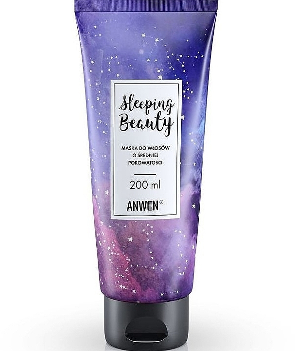 Night Mask for Medium Porosity Hair - Anwen Masks Sleeping Beauty — photo N8