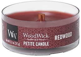 Fragrances, Perfumes, Cosmetics Scented Candle in Glass - Woodwick Petite Candle Redwood