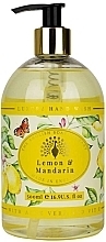 Fragrances, Perfumes, Cosmetics Lemon & Tangerine Liquid Hand Soap - The English Soap Company Lemon & Mandarin Hand Wash