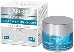Marine DNA and Phytohormones Anti-Wrinkle Cream 60+ - Ava Laboratorium L'Arisse 5D Anti-Wrinkle Cream Marine DNA + Phytohormones — photo N1