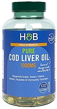 Food Supplement 'Cod Liver Oil', 1000mg - Holland & Barrett Pure Cod Liver Oil — photo N1