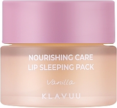 Vanilla Scented Night Lip Mask - Klavuu Nourishing Care Lip Sleeping Pack Vanilla — photo N1
