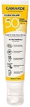 Fragrances, Perfumes, Cosmetics Face & Body Sun Cream - Gamarde Solaire Fluide SPF 50