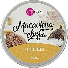 Shea Butter Massage Candle - ViTinails — photo N1