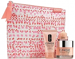 Fragrances, Perfumes, Cosmetics Set - Clinique Moisture Surge Gift Set (gel/cr/50ml + mask/10ml + eye/cr/5ml + pouch)