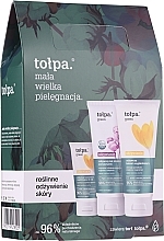 Fragrances, Perfumes, Cosmetics Set - Tolpa Green (sh/gel/200ml + h/conc/75ml + b/lot/200ml)