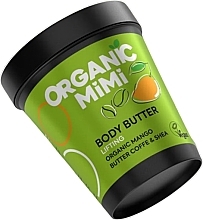 Fragrances, Perfumes, Cosmetics Mango & Coffee Lifting Body Butter - Organic Mimi Body Butter Lifting Mango & Coffee