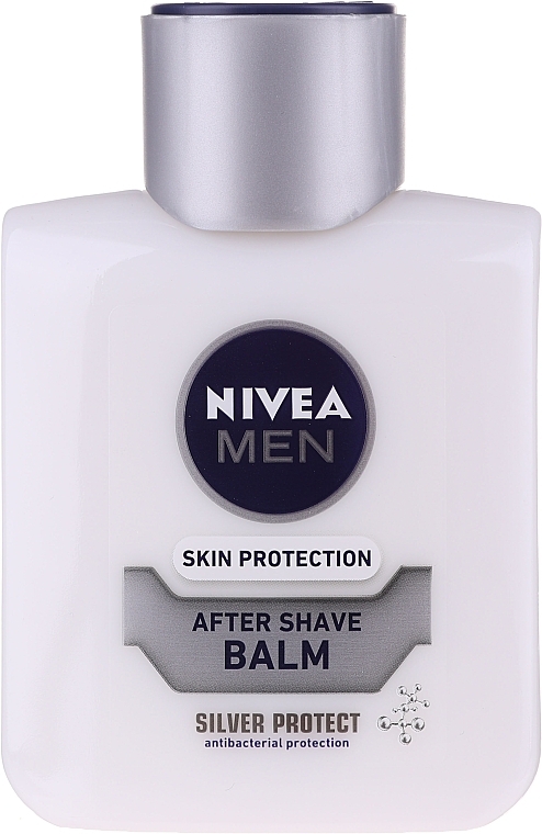 Antibacterial After Shave Balm "Silver Protection" - NIVEA MEN Silver Protect After Shave Balm  — photo N4