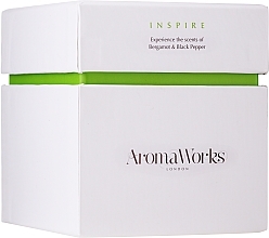 Scented Candle "Inspire" - AromaWorks Inspire Candle — photo N1