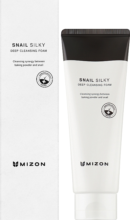 Deep Cleansing Face Foam - Mizon Snail Silky Deep Cleansing Foam — photo N2