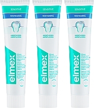 Fragrances, Perfumes, Cosmetics Set - Elmex Sensitive Whitening (3x75ml)