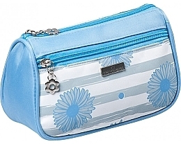 Fragrances, Perfumes, Cosmetics Makeup Bag "Marguerite", 98086, blue - Top Choice