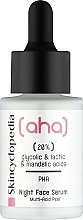 20% AHA & PHA Night Face Serum - Skincyclopedia Night Face Serum Night Peeling With 20% AHA & PHA — photo N1