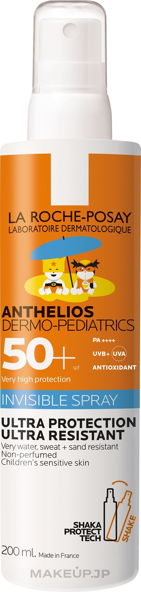 Kids Sunscreen Ultra Light Spray for Face and Body SPF50+ - La Roche-Posay Anthelios Dermo-pediatrics — photo 200 ml