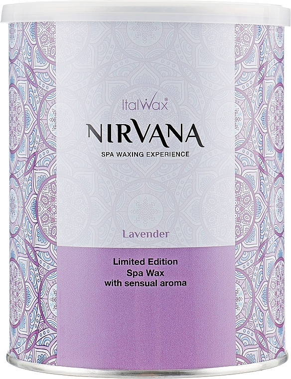 Warm Depilation Wax "Lavender" - ItalWax Nirvana Limited Edition Spa Wax Lavender — photo N1