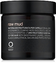 Extra Strong Hold Hair Clay - Oway Man Raw Mud — photo N2