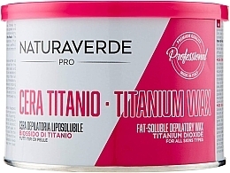 Fragrances, Perfumes, Cosmetics Depilatory Wax - Naturaverde Pro Titanium Fat-Soluble Depilatory Wax