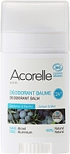 Deodorant-Balm 'Juniper and Mint' - Acorelle Deodorant Balm — photo N1