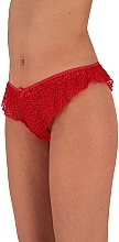 Women Thongs 'Bagira', red - Passion — photo N6