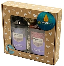 Fragrances, Perfumes, Cosmetics Set - Arganicare Prickly Pear Set (shm/400ml + condt/400ml)