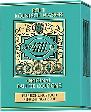 Maurer & Wirtz 4711 Original Eau de Cologne - Refreshing Tissue — photo N5