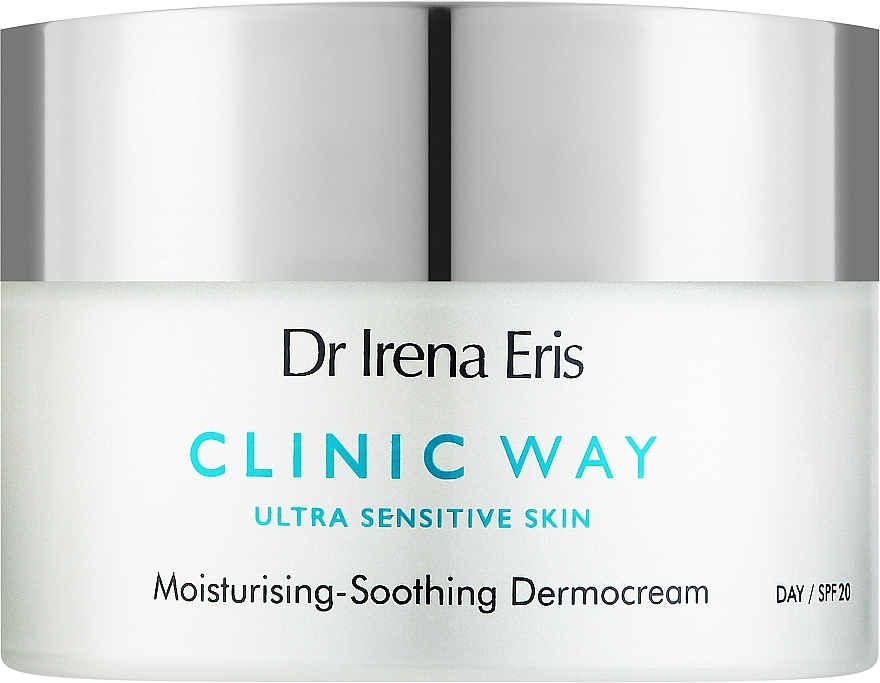 Moisturizing & Soothing Day Face Cream - Dr. Irena Eris Clinic Way Moisturising-Soothing Dermocream Day SPF20 — photo N1