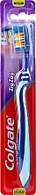 Fragrances, Perfumes, Cosmetics Zigzag Plus Toothbrush, medium #2, blue and light blue - Colgate Zig Zag Plus Medium Toothbrush