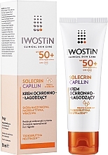Sunscreen Cream SPF 50 - Iwostin Solecrin Capillin Cream SPF 50 — photo N2