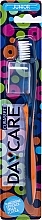 Fragrances, Perfumes, Cosmetics Toothbrush 'Daycare Junior' 7-14 years old, blue-orange - Curaprox Curasept Toothbrush