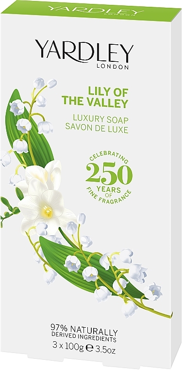 Yardley Contemporary Classics Lily Of The Valley - Scented Soap — photo N1