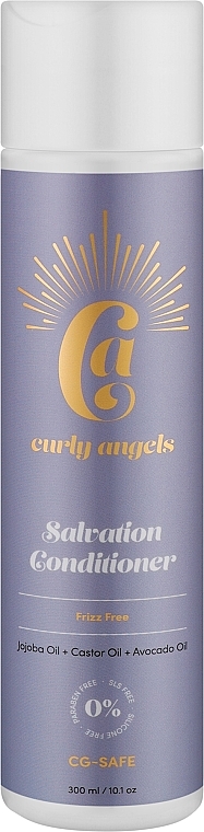 Conditioner for Curly Hair - Curly Angels Salvation Conditioner — photo N1