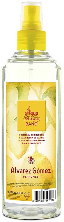 Alvarez Gomez Agua Fresca De Bano Cologne - Fresh Eau de Cologne — photo N1