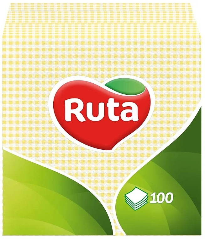 Yellow Tissues, 100 pcs. - Ruta — photo N1