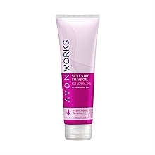 Moisturizing & Smoothing Shave Gel - Avon Works Silky Stay Shave Gel — photo N2