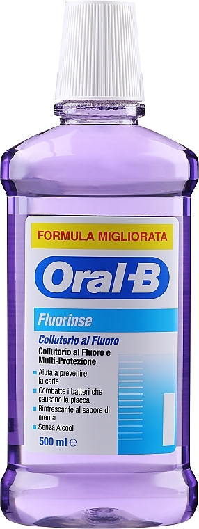 Multiprotective Fluoride Mouthwash "Mint", alcohol-free - Oral-B Fluorinse Mouthwash — photo N1